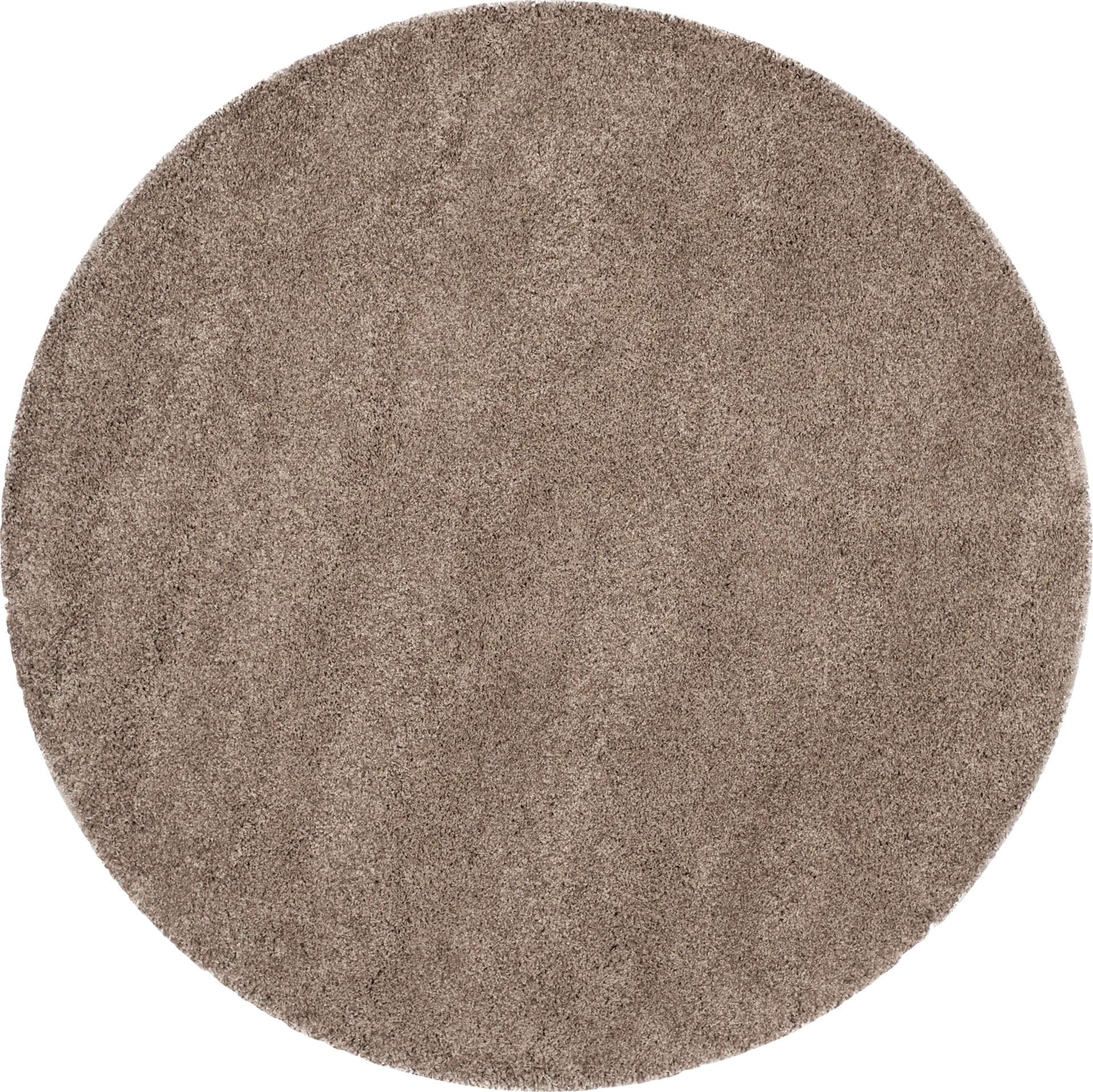 Cleona Taupe 4' Round Rug - Image 1