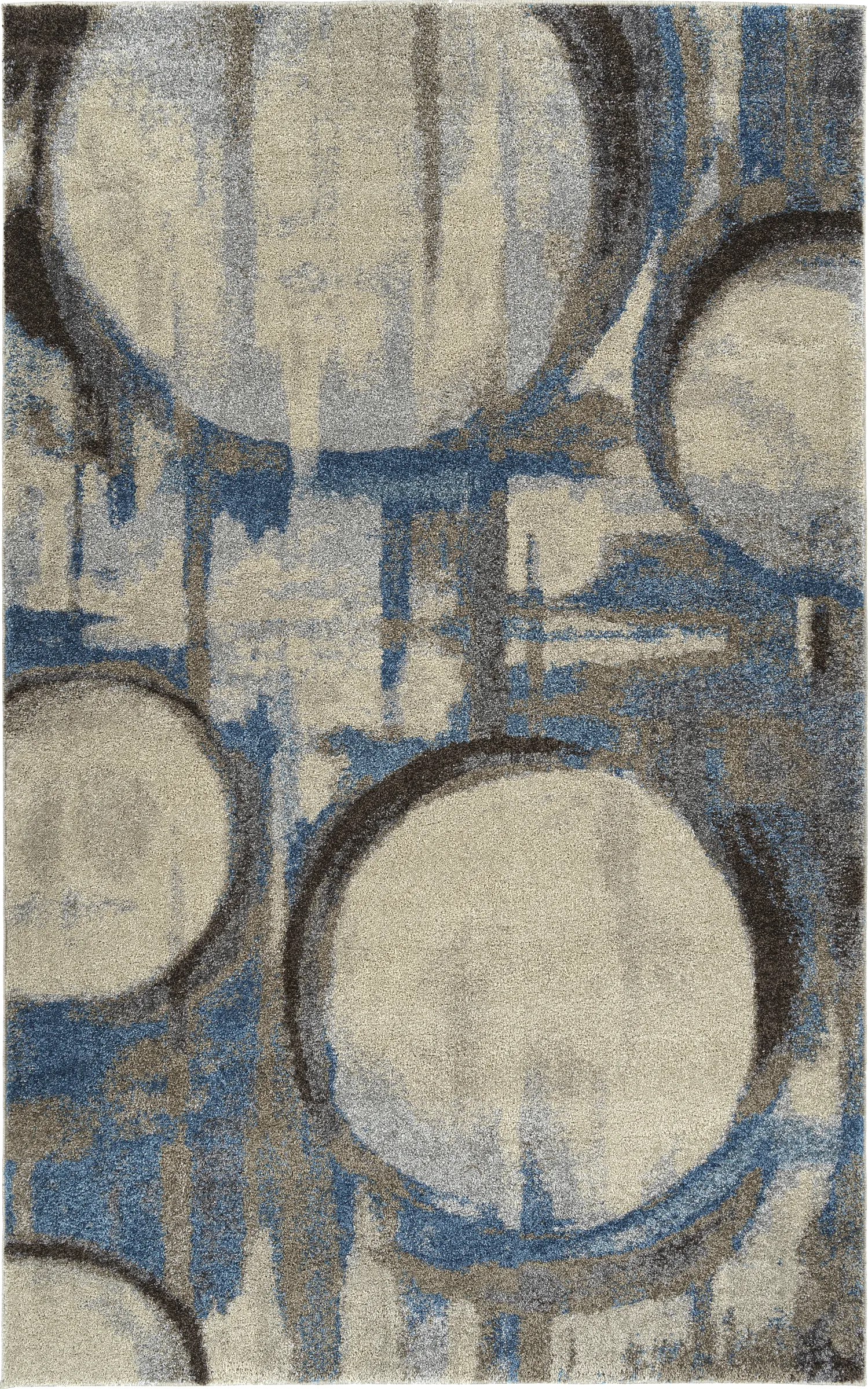 Merridan Blue 3' x 5' Rug - Image 1