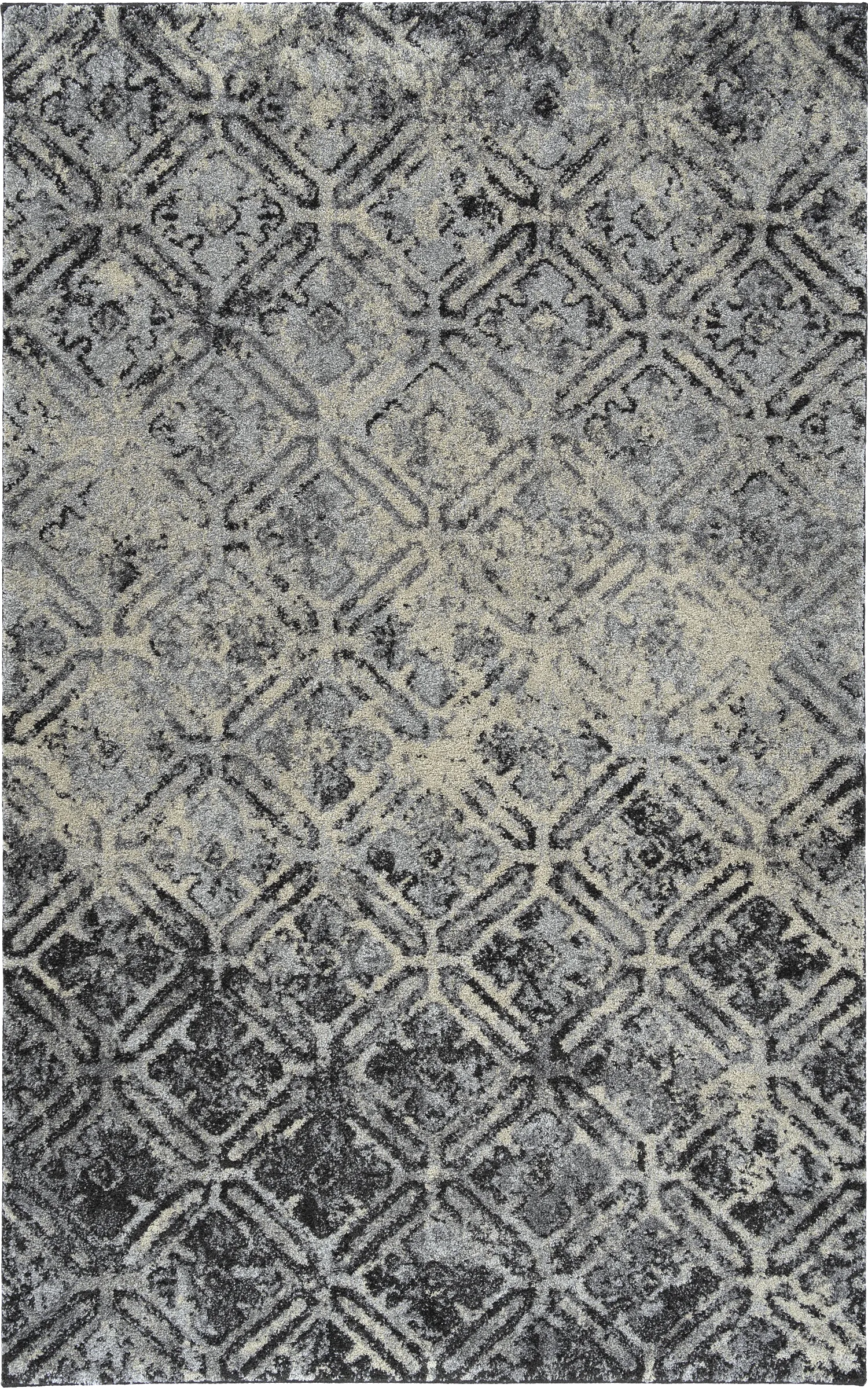 Anwar Charcoal 3' x 5' Rug - Image 1