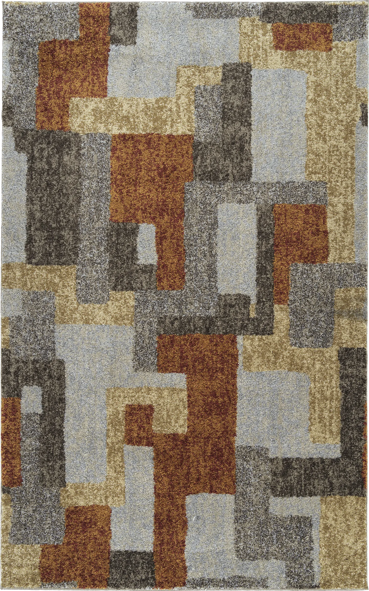 Erix Brown 5' x 8' Rug - Image 1