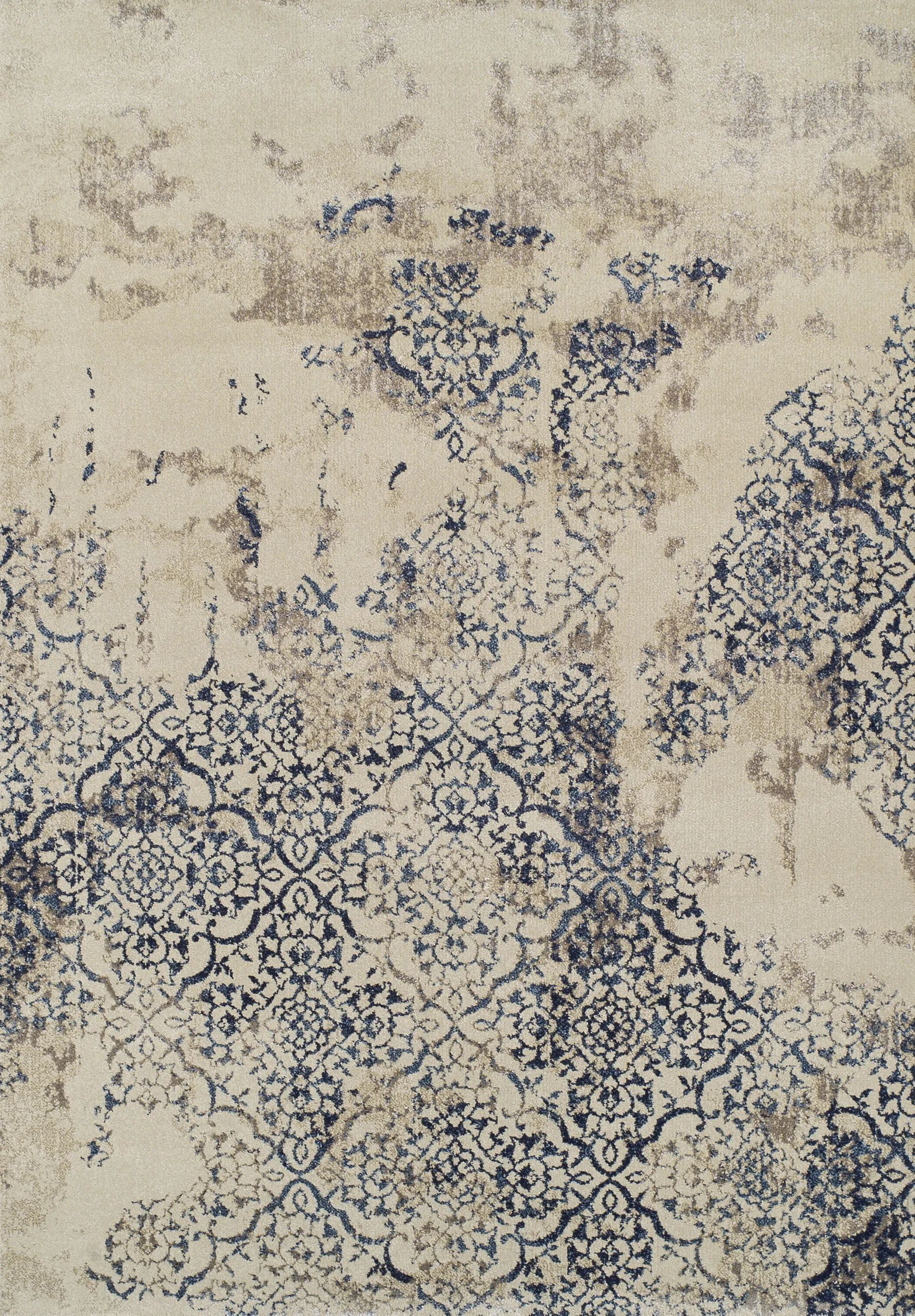 Varen Navy 5' x 8' Rug - Image 1