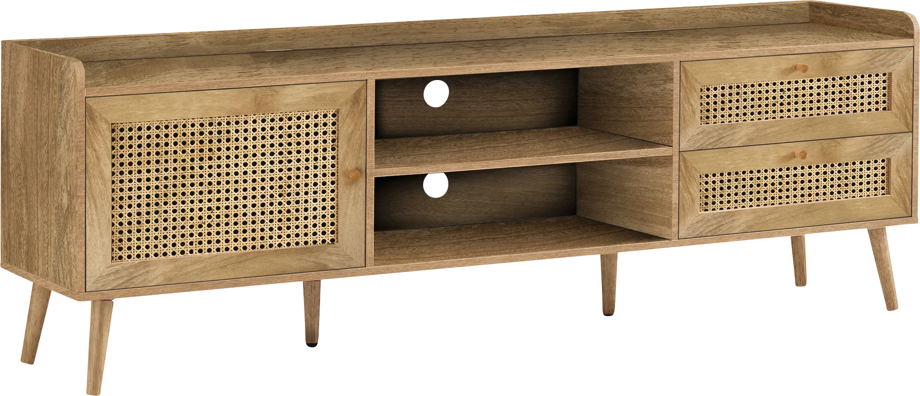 Twomey Walnut 72 in. Console - Image 1