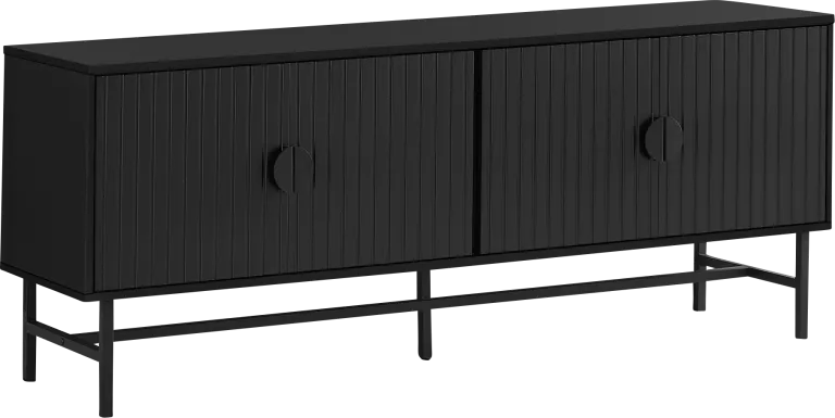 Sharonwood Black 60 in. Console