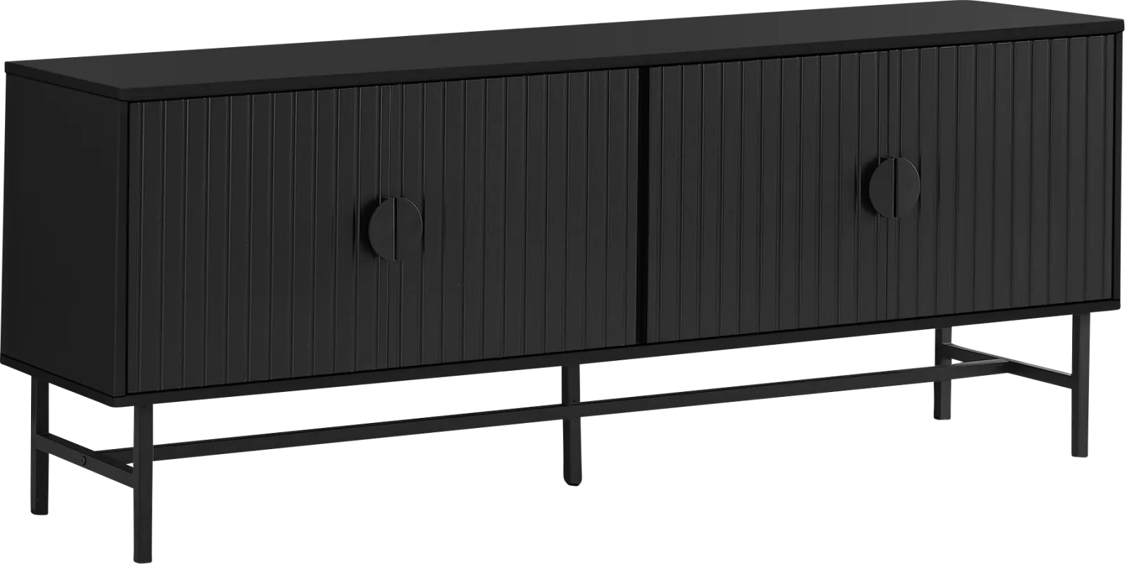 Sharonwood Black 60 in. Console