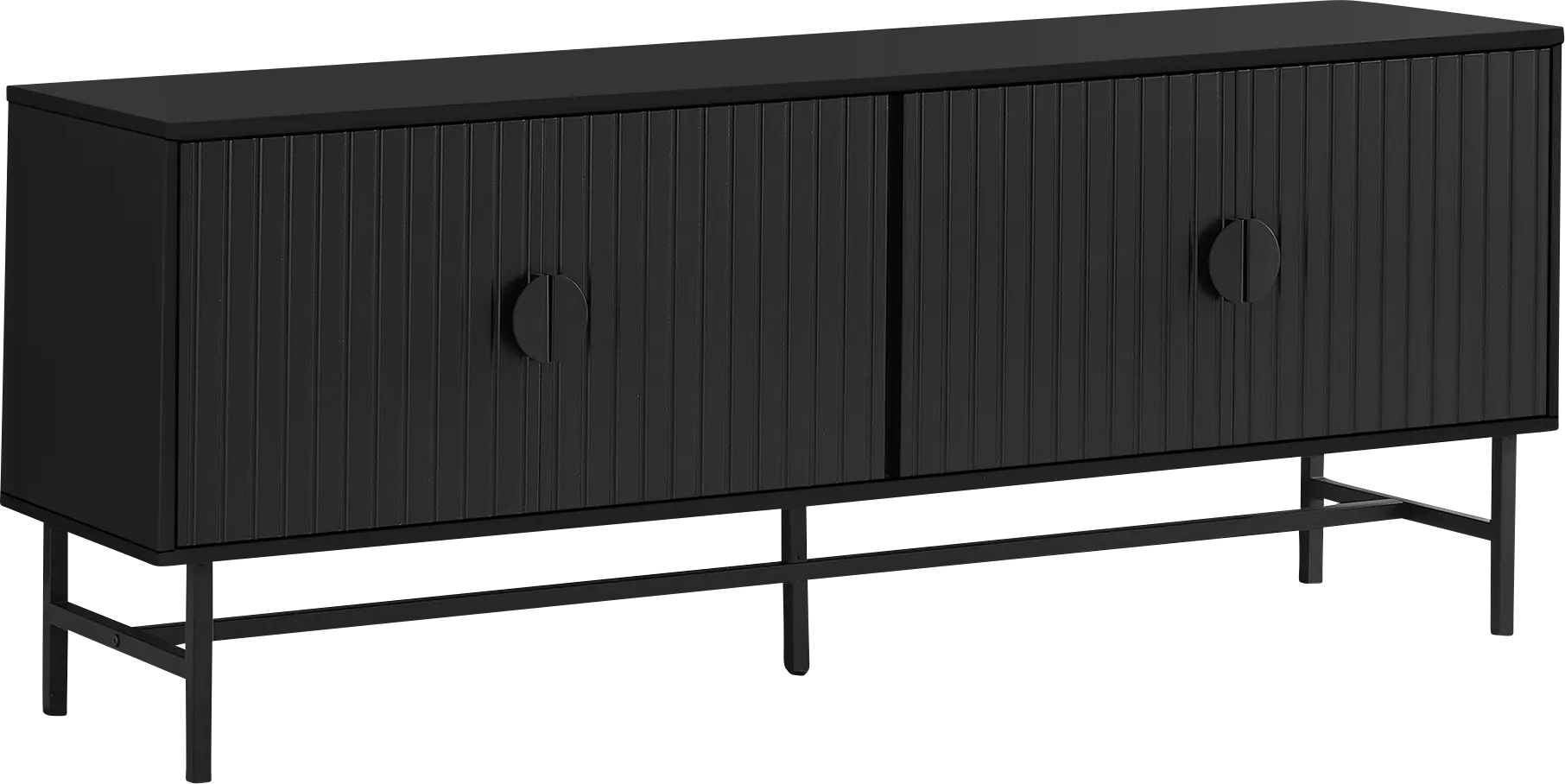 Sharonwood Black 60 in. Console - Image 1