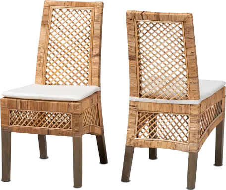 Argolana I Brown Side Chair, Set of 2