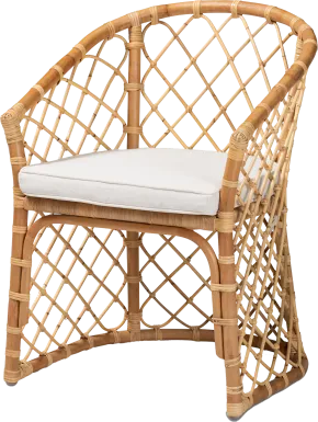 Enilan Brown Arm Chair