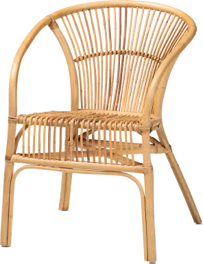 Arvany Brown Arm Chair