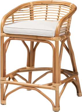 Evasel Brown Counter Stool