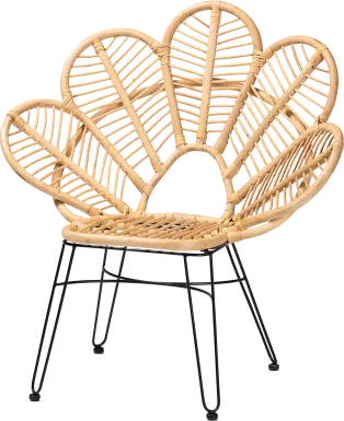 Aranye Brown Accent Chair