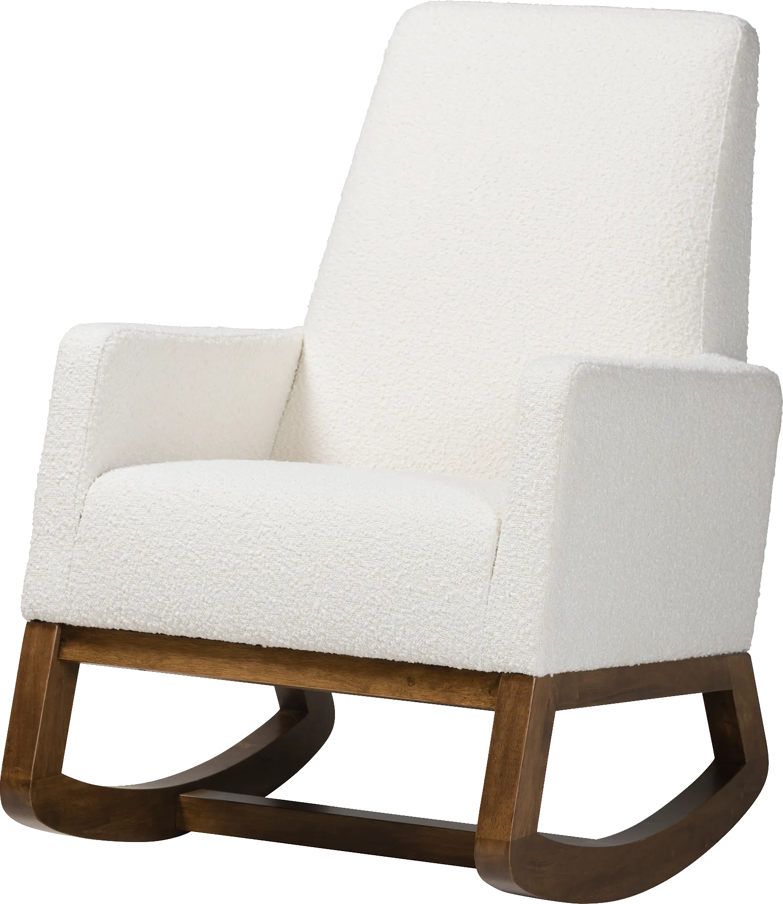 Amebco Off-White Rocking Chair - Image 1