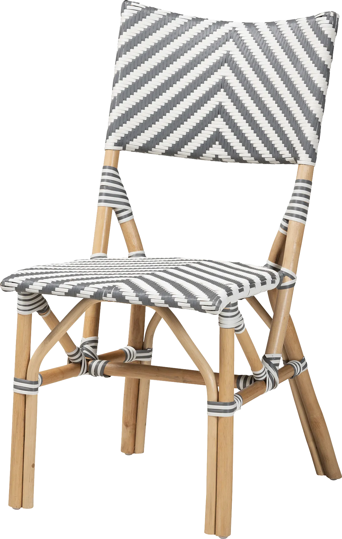 Leksich Gray Dining Chair - Thumbnail - Image 1