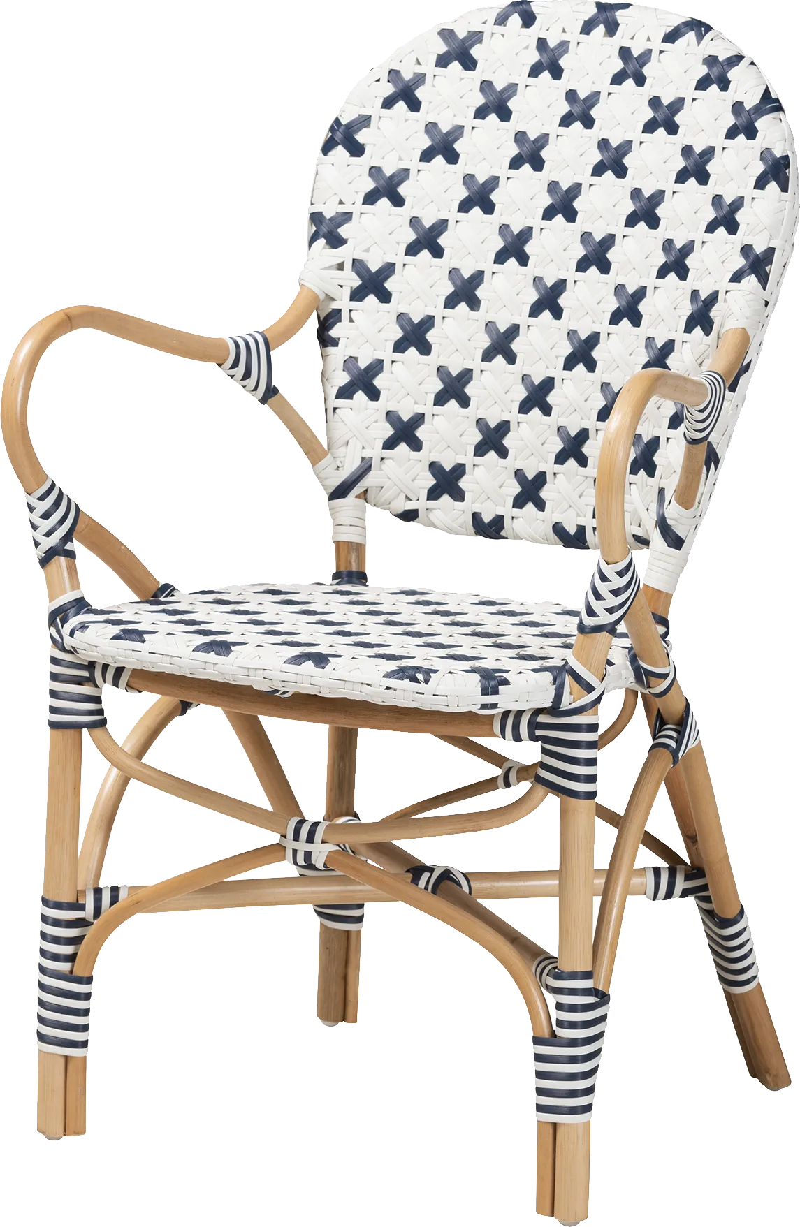 Magritte Blue Arm Chair - Image 1