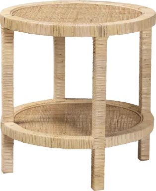 Reinert IV Brown End Table