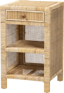 Reinert V Brown Nightstand