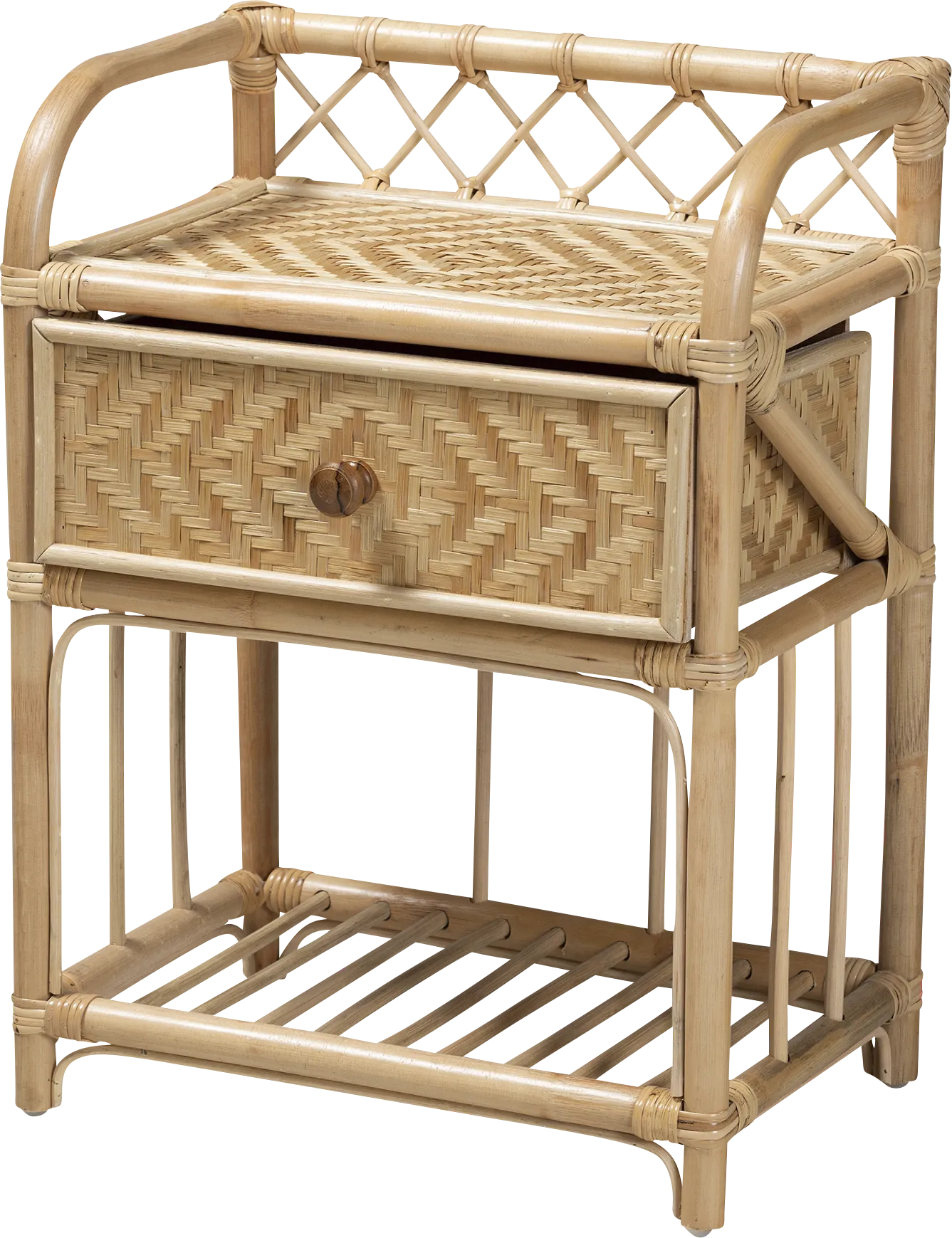 Stierlin Brown Nightstand - Thumbnail - Image 1