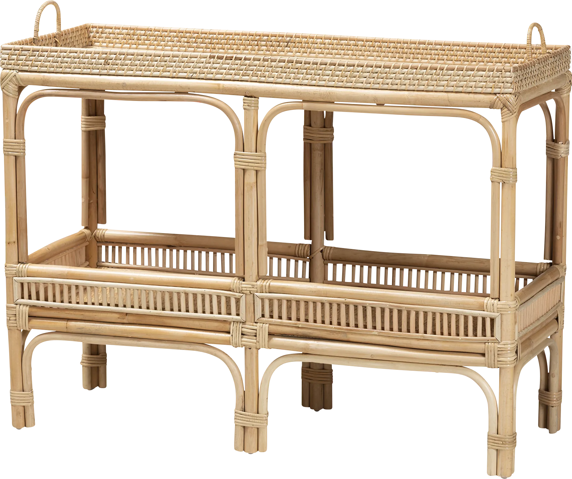 Estoque Brown Sofa Table - Image 1