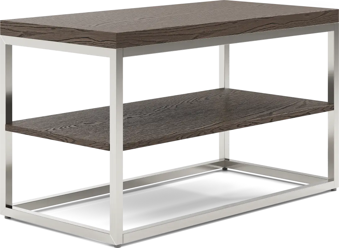 Dyer Caramel End Table