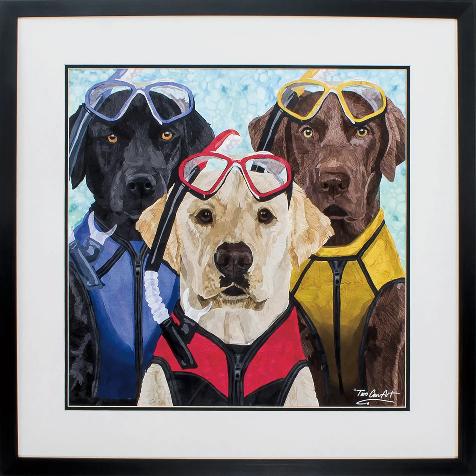 Deichelmann Blue Wall Art - Thumbnail - Image 1