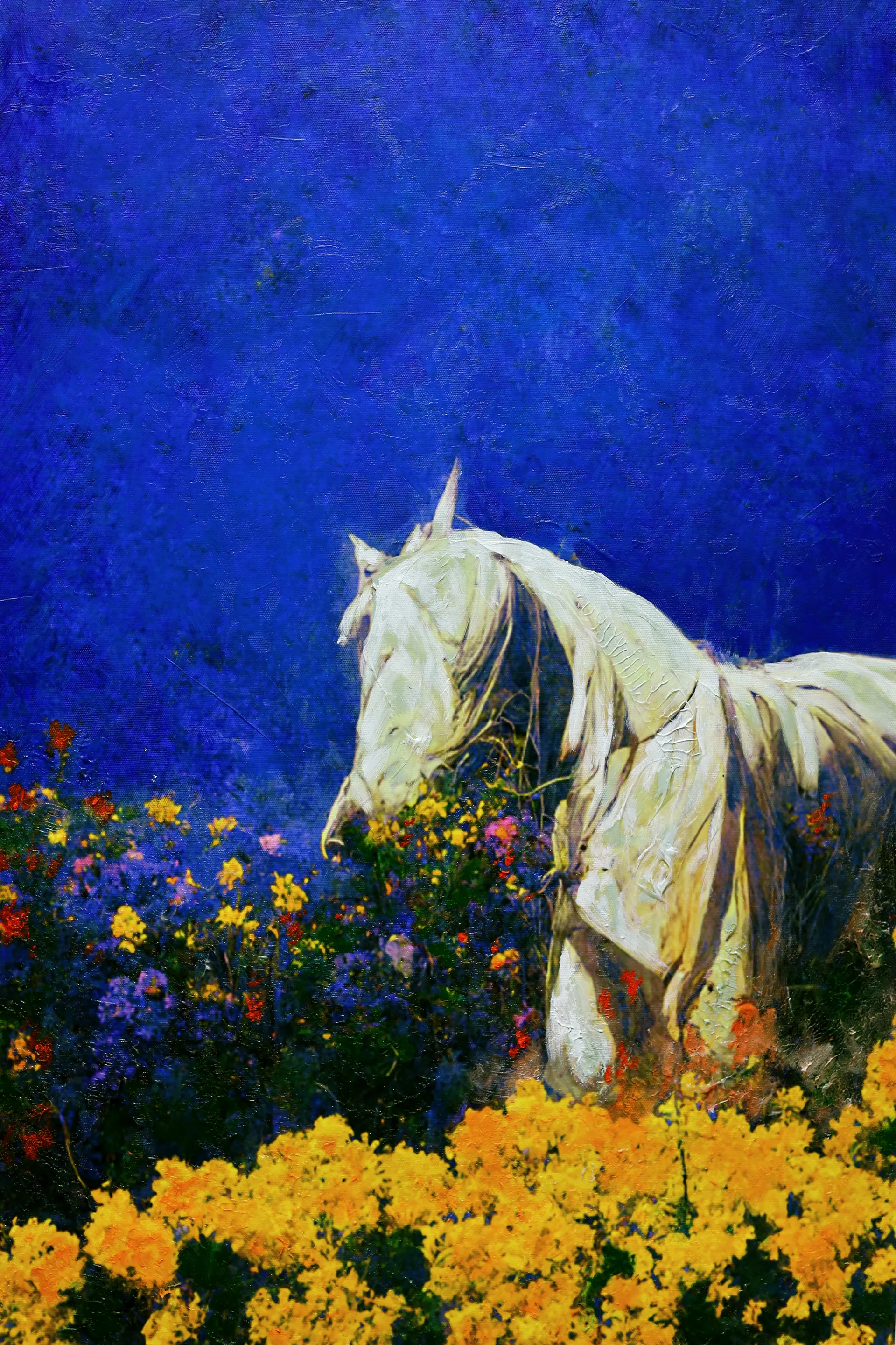 Drumsna II Blue Artwork - Image 1