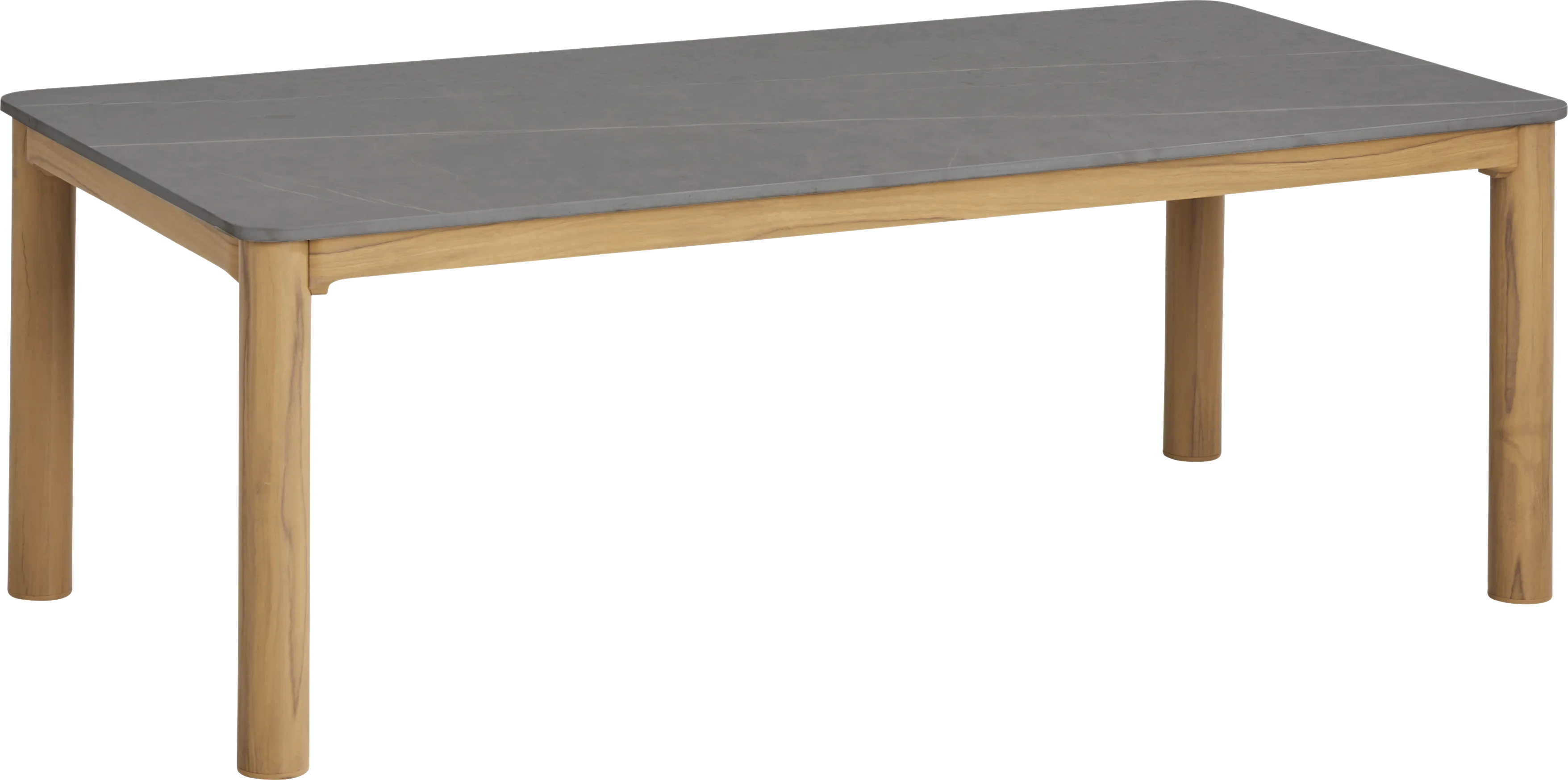 Logen Natural Outdoor Cocktail Table - Thumbnail - Image 1