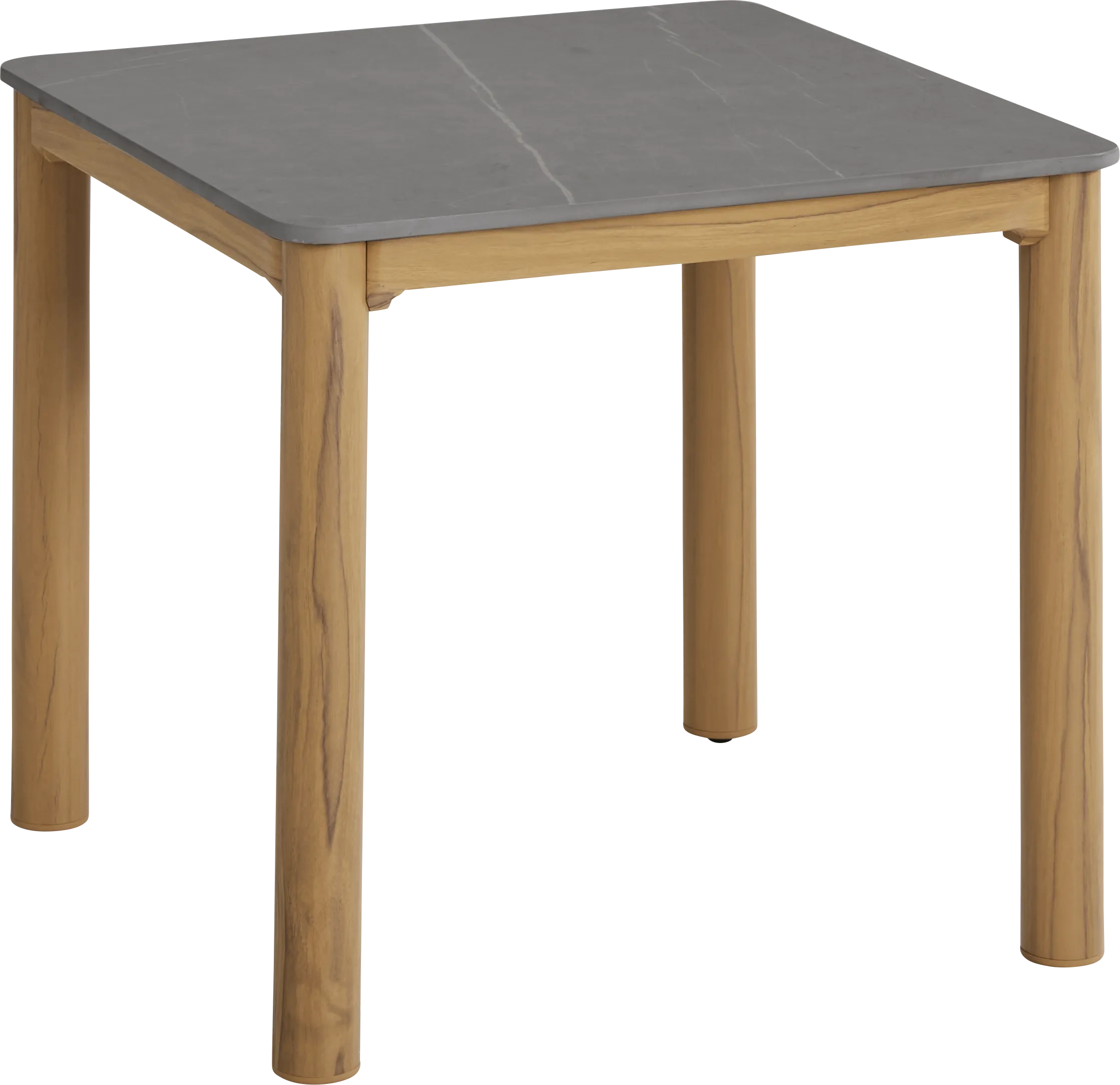 Logen Natural Outdoor End Table - Thumbnail - Image 1