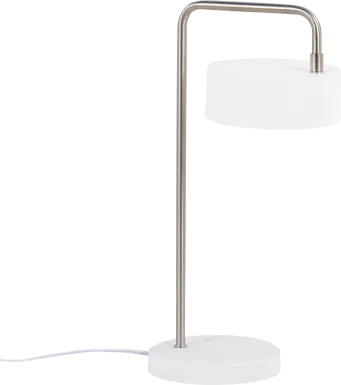 Raleigh Shade White Lamp