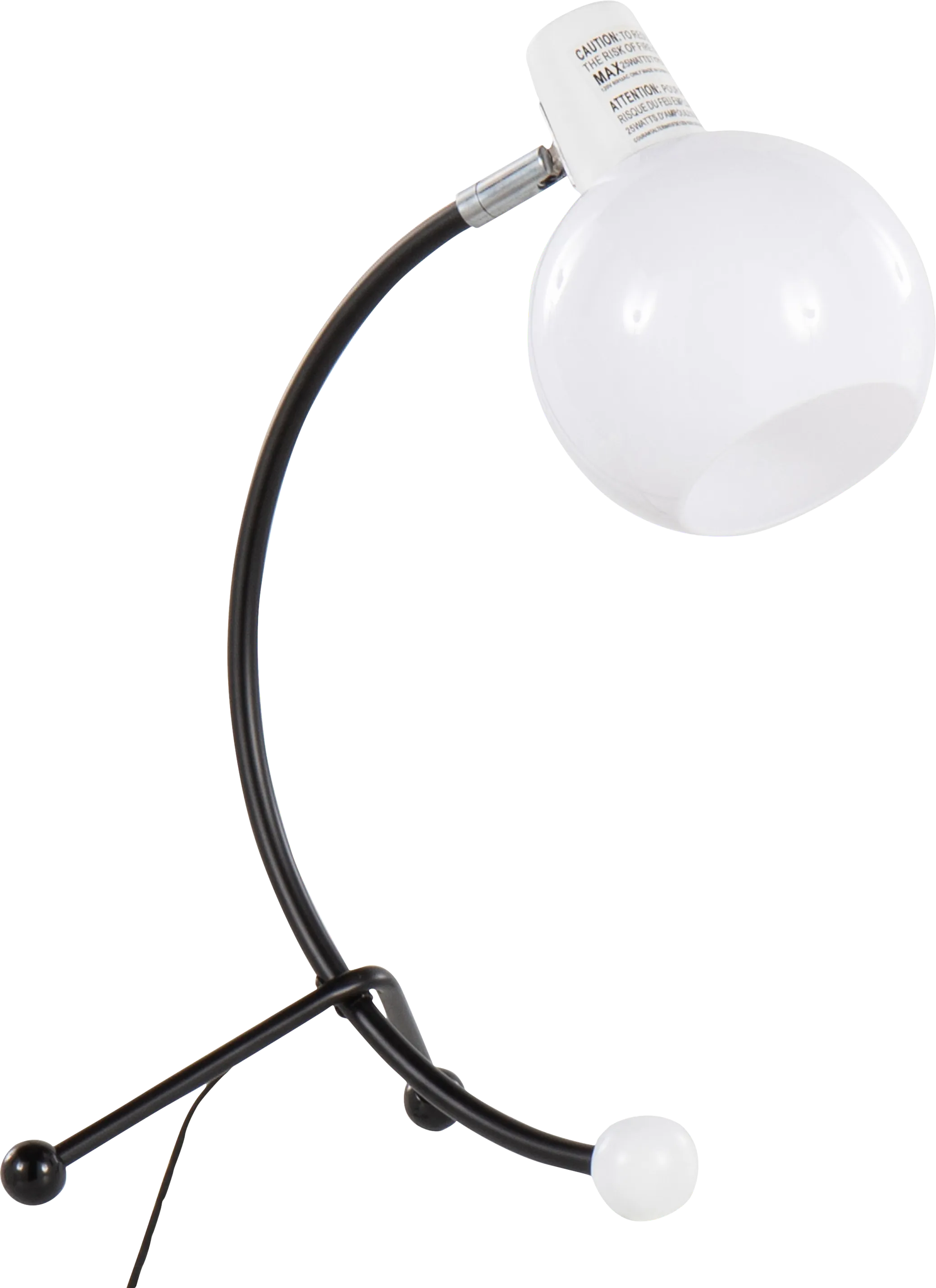 Fencourt Post Black Lamp - Thumbnail - Image 1