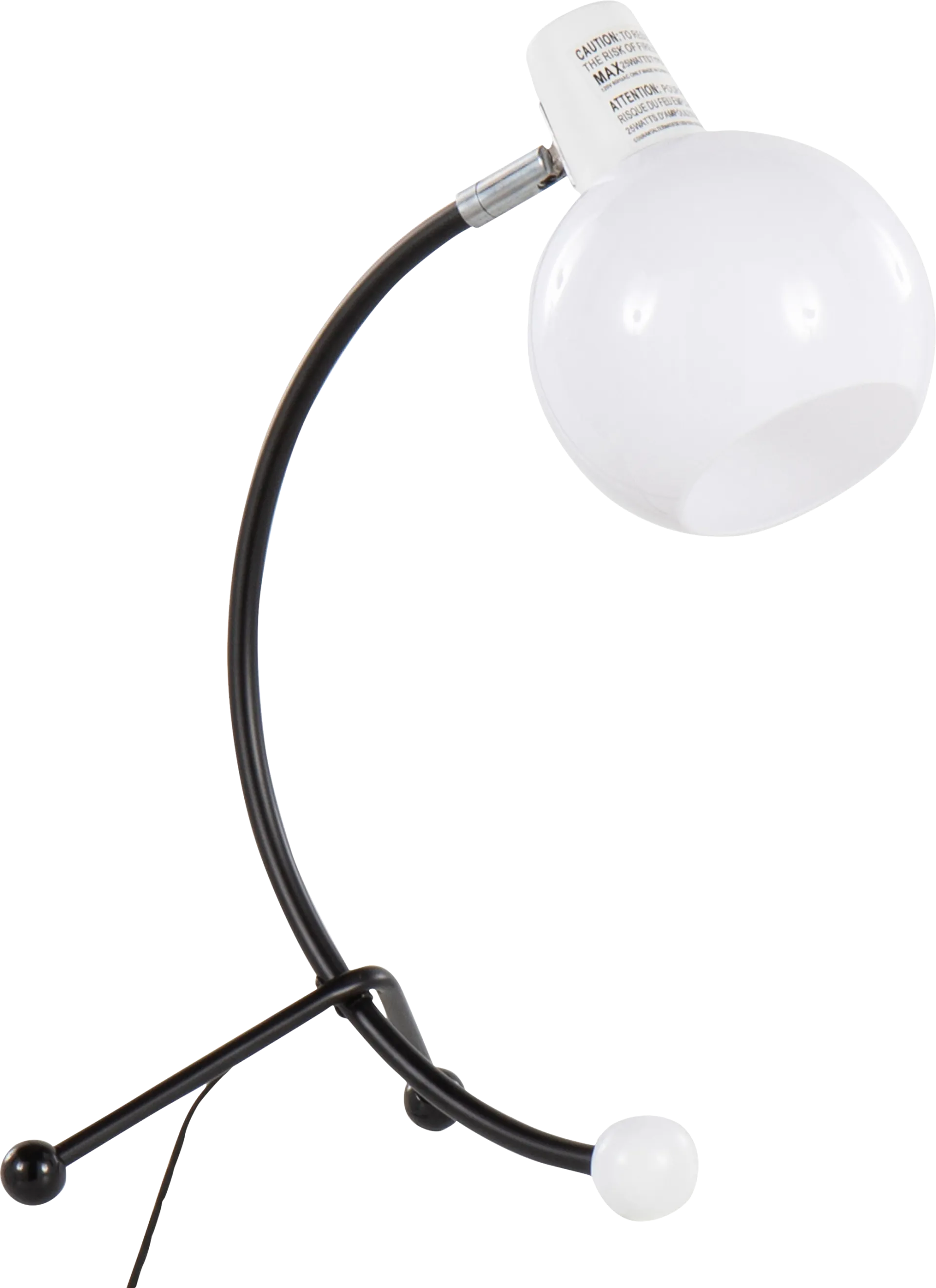 Fencourt Post Black Lamp - Image 1
