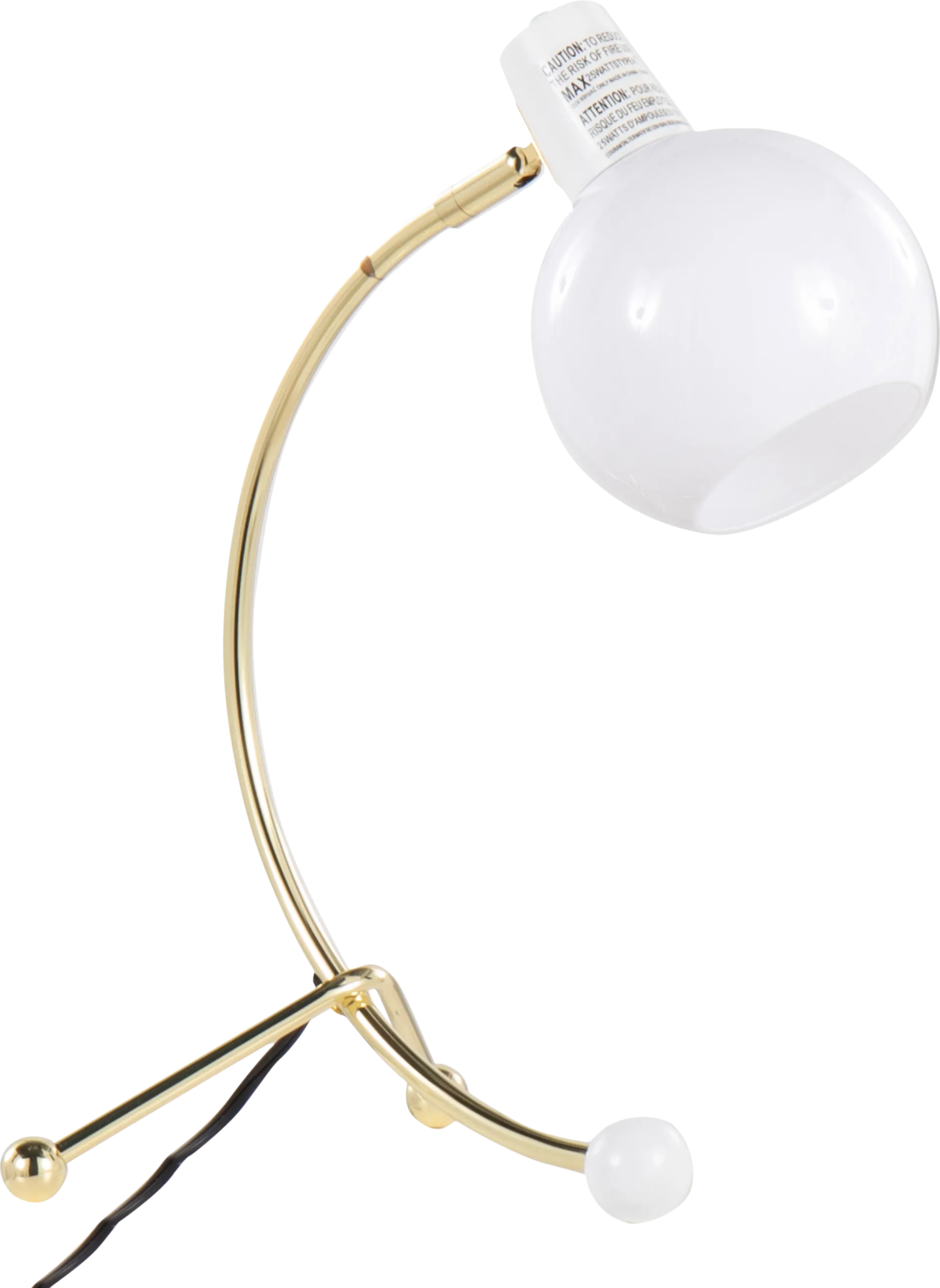 Fencourt Post Gold Lamp - Image 1