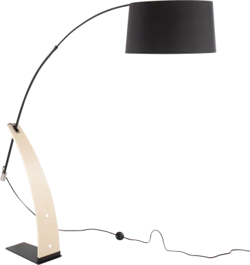 Restgate Black Floor Lamp