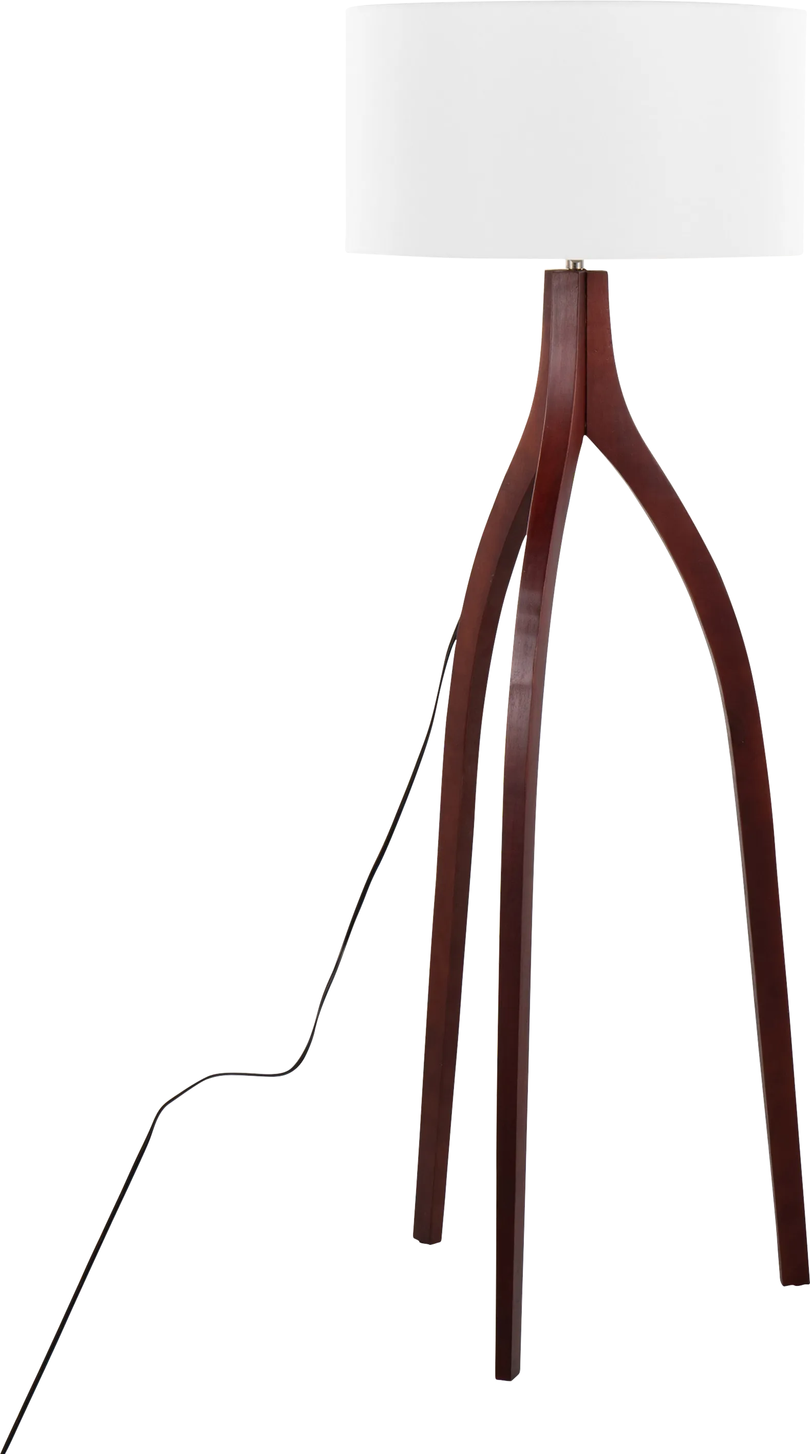 Dorino Brown Floor Lamp - Thumbnail - Image 1