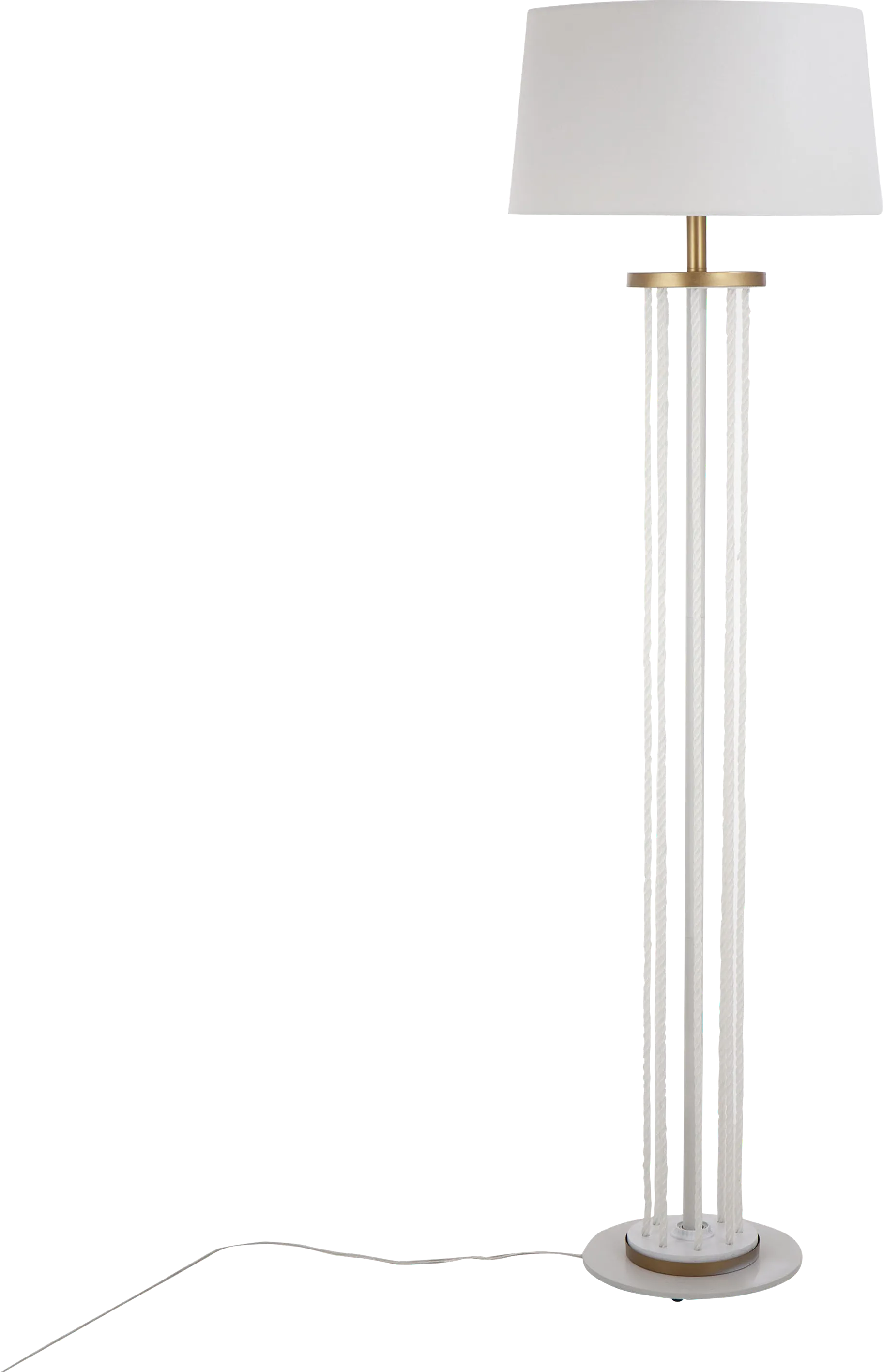 Bahia View White Floor Lamp