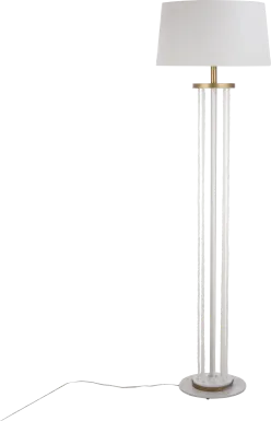 Bahia View White Floor Lamp