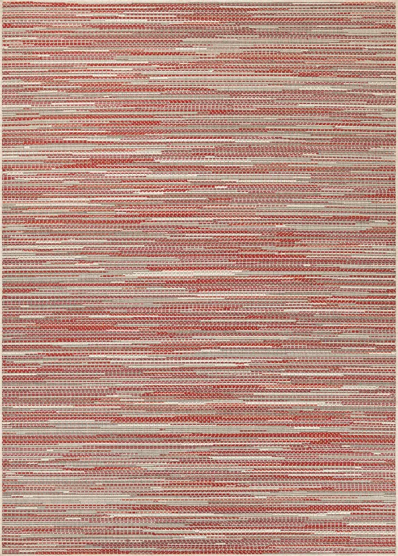 Alassio Red 7'6 x 10'9 Indoor/Outdoor Rug