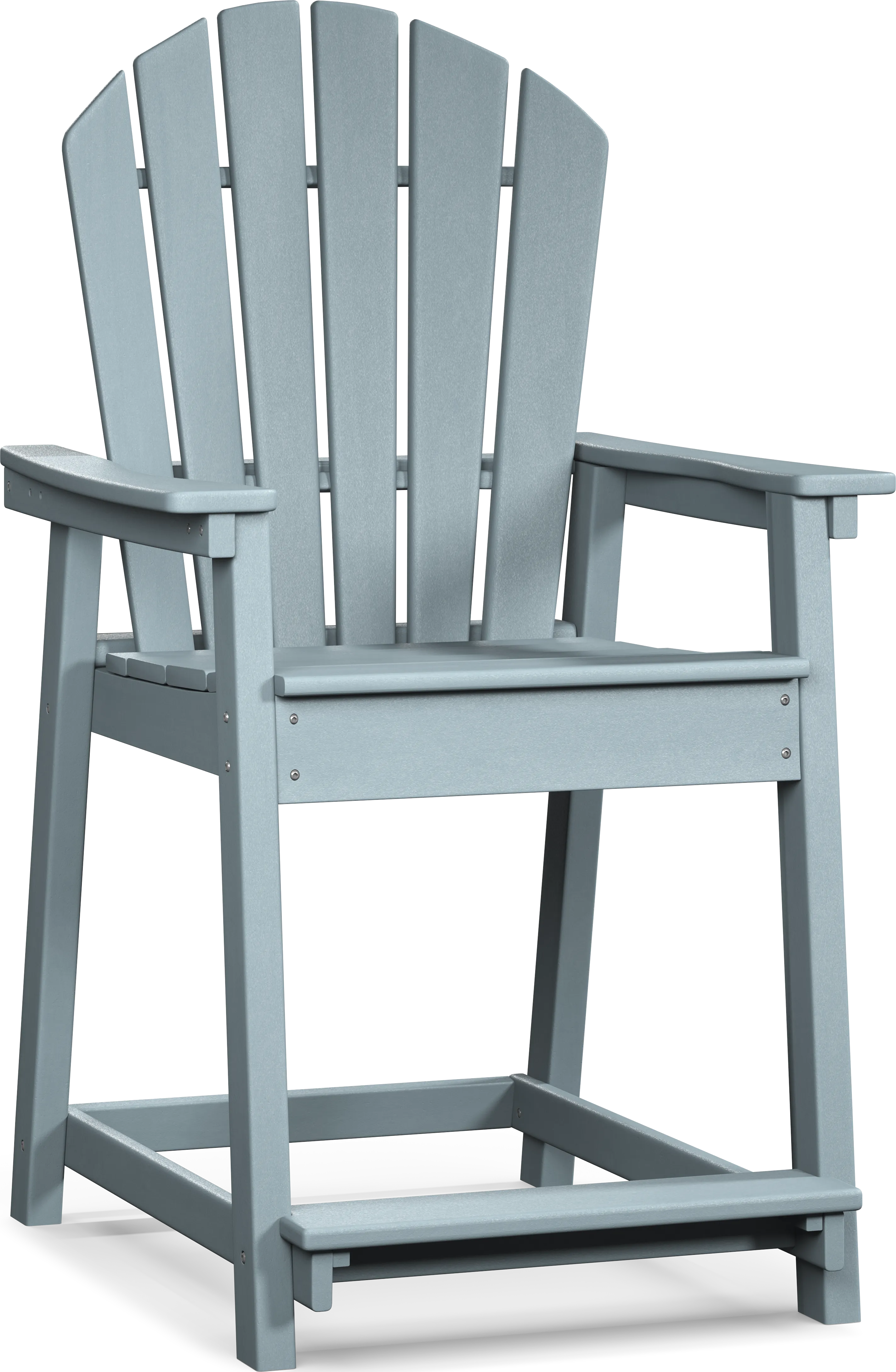 Addy Sky Outdoor Balcony Adirondack Stool - Thumbnail - Image 1