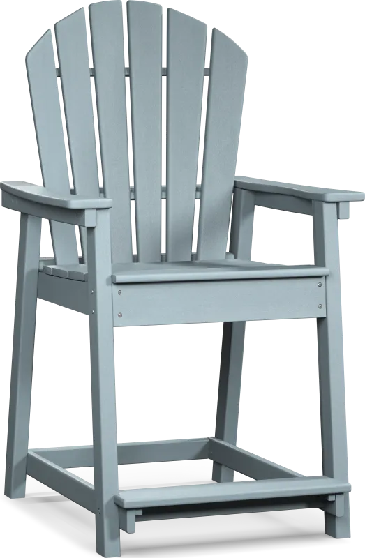 Addy Sky Outdoor Balcony Adirondack Stool