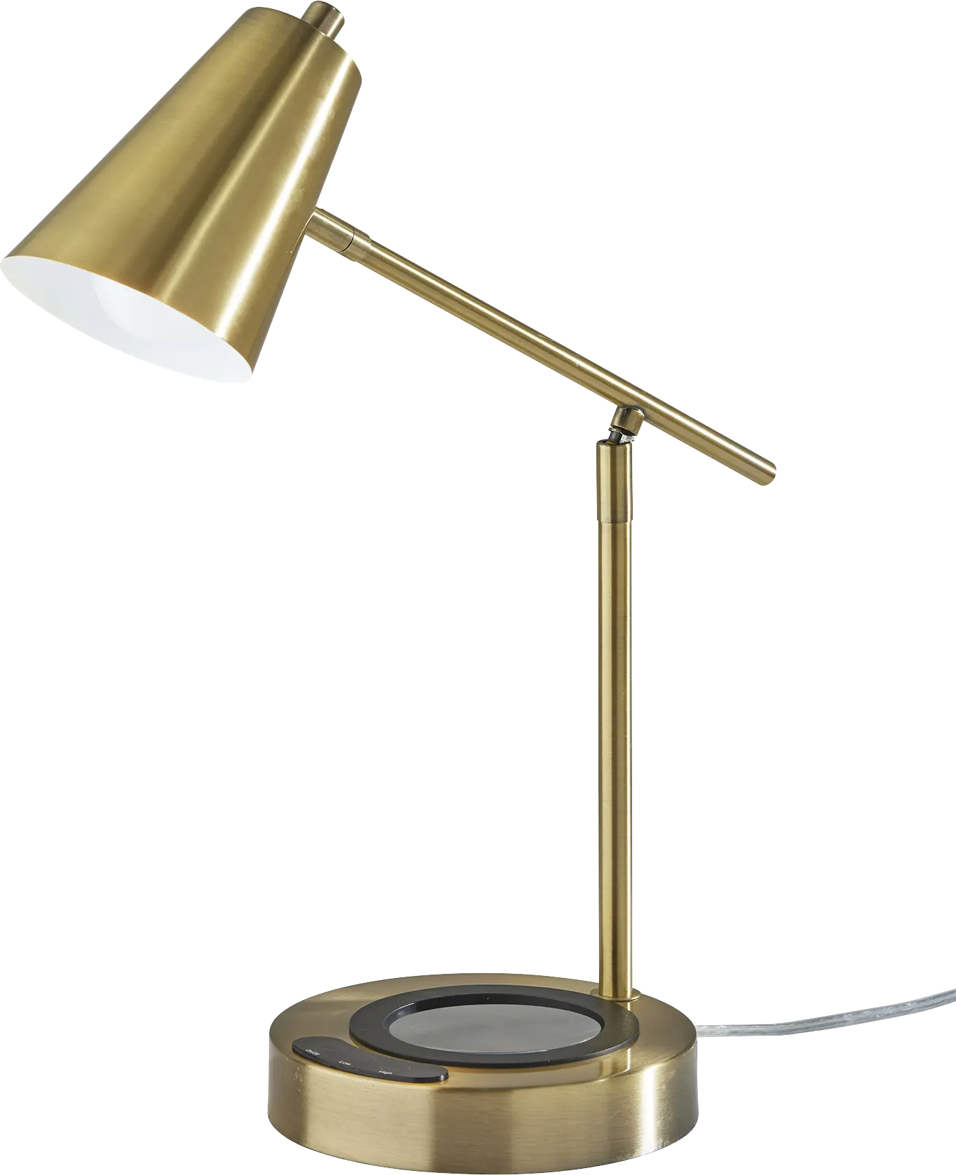 Oleander Moor Brass Lamp