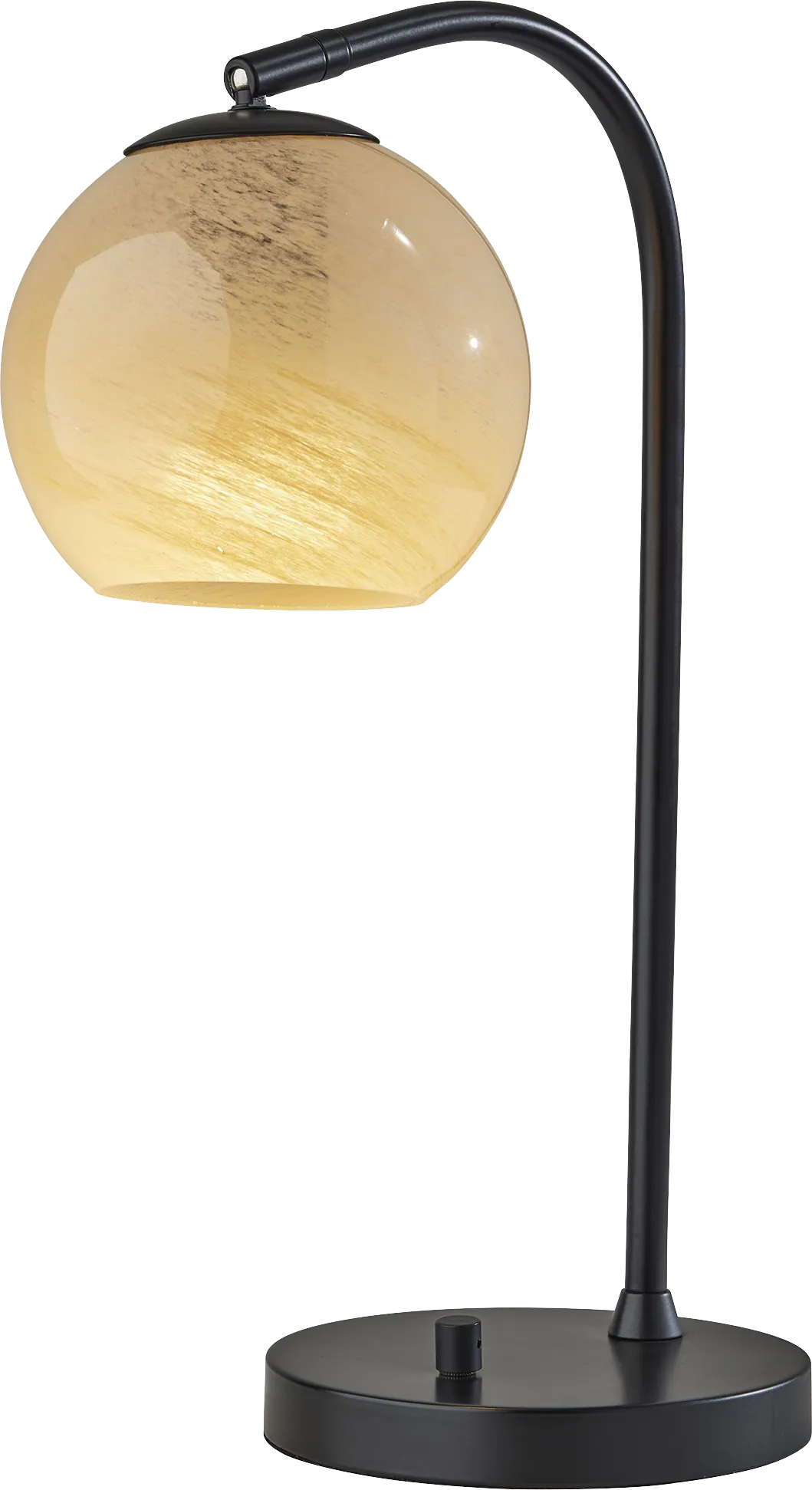 Iliad Post Black Lamp - Image 1