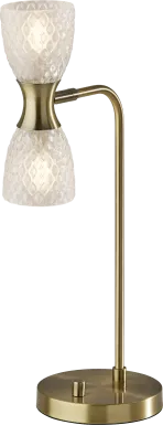 Lanai Oaks Brass Lamp