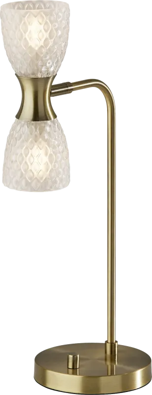 Lanai Oaks Brass Lamp