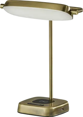 Redvale Creek Brass Lamp