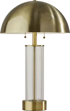 Fathom Boulevard Brass Lamp