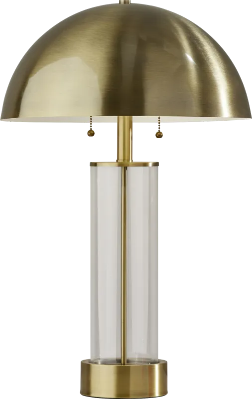 Fathom Boulevard Brass Lamp