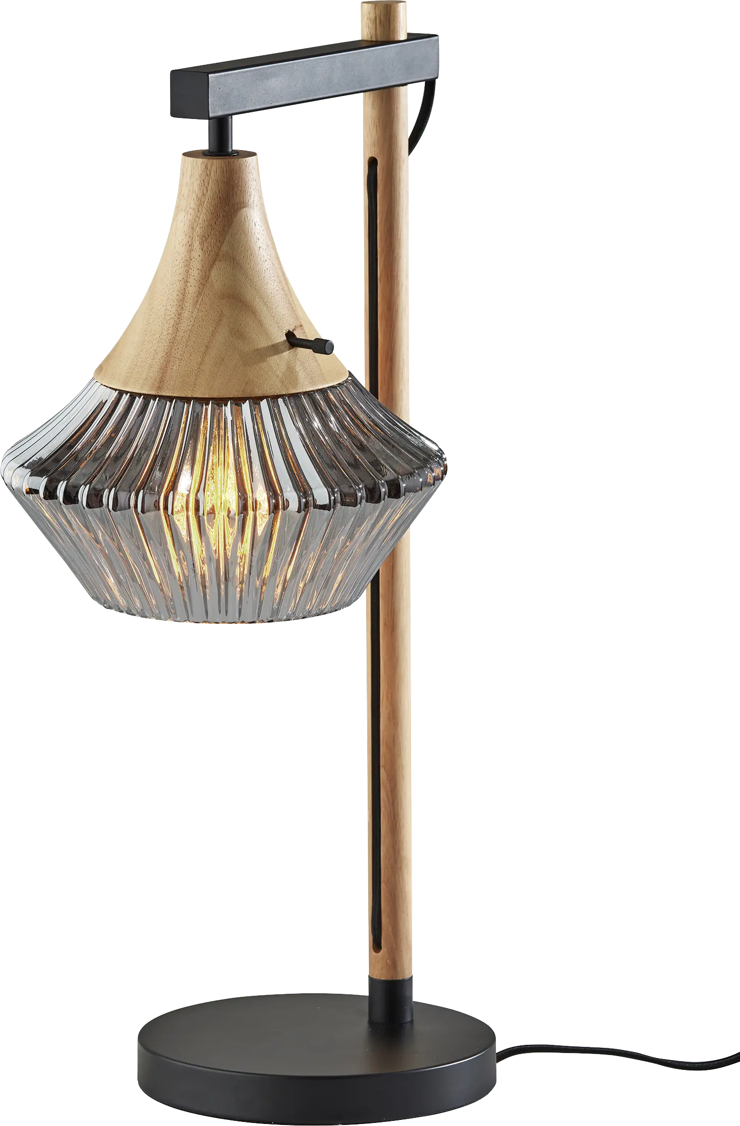 Fireside Gate Black Lamp