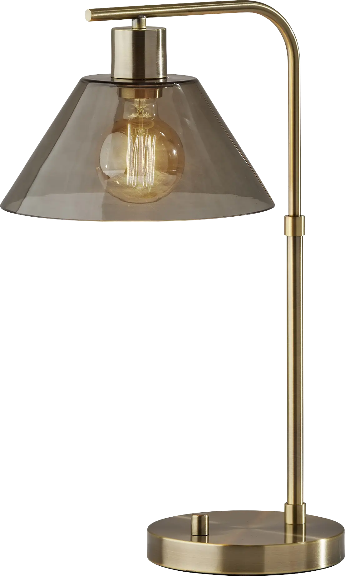 Jacelyn Point Brass Lamp