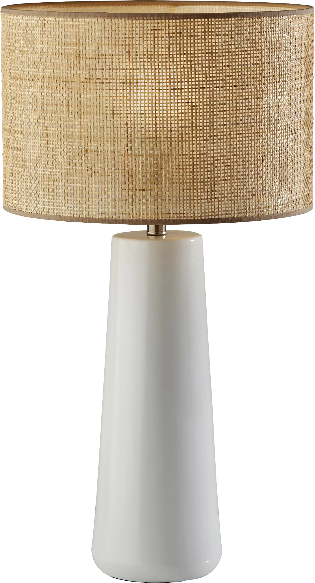 Harney Cave White Lamp - Image 1