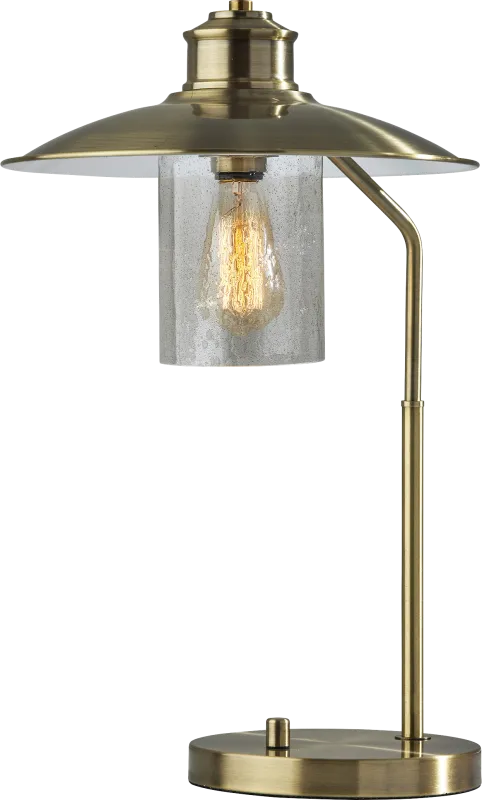 Nephi Creek Brass Lamp