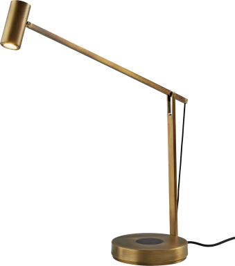 Patsy Post Brass Lamp