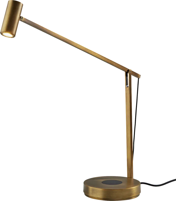 Patsy Post Brass Lamp